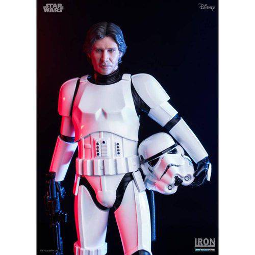 Han Solo In Stormtrooper Disguise Star Wars 1/10 Art Scale Iron Studios