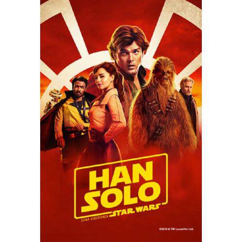 Han Solo Star Wars - Blu Ray Filme Ação