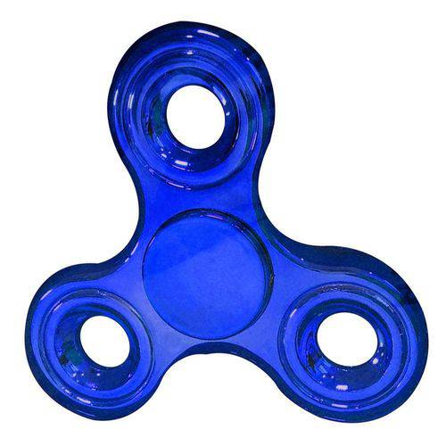 Hand Spinner Anti Stress Certificado - Fidget Spinner Special Metalizado - Candide - Azul