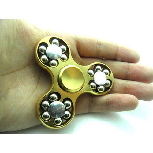Hand Spinner Fidget de Metal Rolamento de Bilha Ansiedade Anti Estresse (bsl-gira-12)