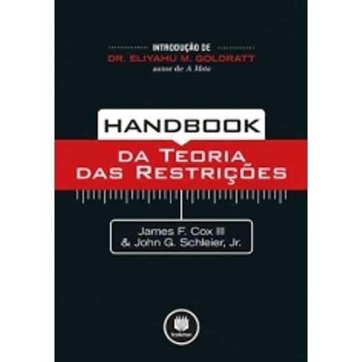 Handbook da Teoria das Restricoes - Bookman