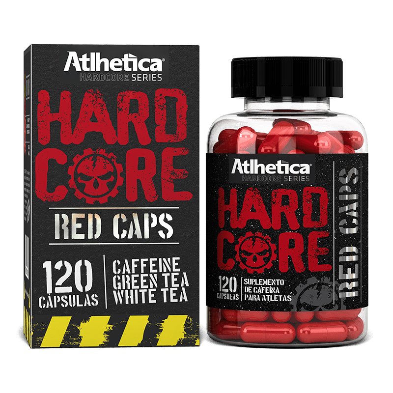 Hardcore Red Caps (120caps) Atlhetica Nutrition