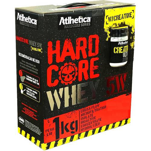Hardcore Whey 5W + Creatina Hardcore Series 1kg + 100g - Atlhetica