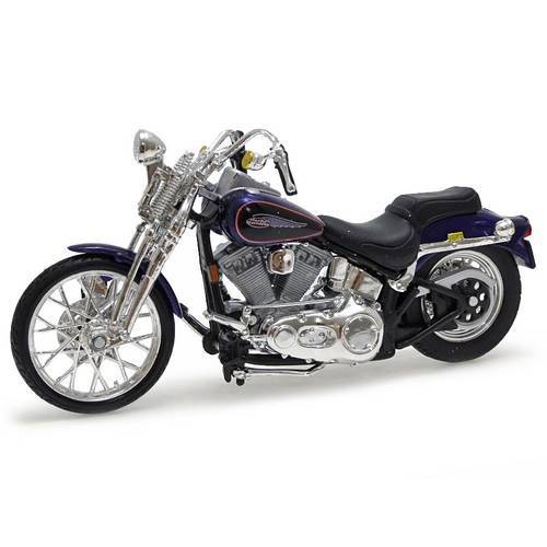 Harley Davidson Fxsts Springer Softail 2001 Maisto 1:18 Série 29