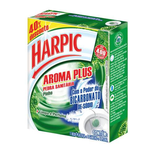 Harpic Pedra Sanitária Aroma Plus Pinho 40% Desconto 2ª Un