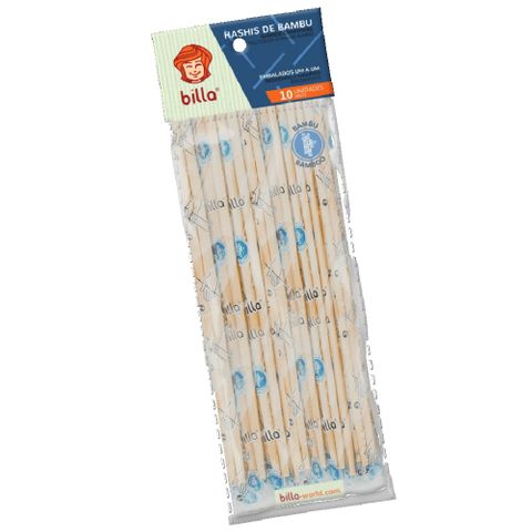 Hashi Bambu Embalado C/10 - Billa