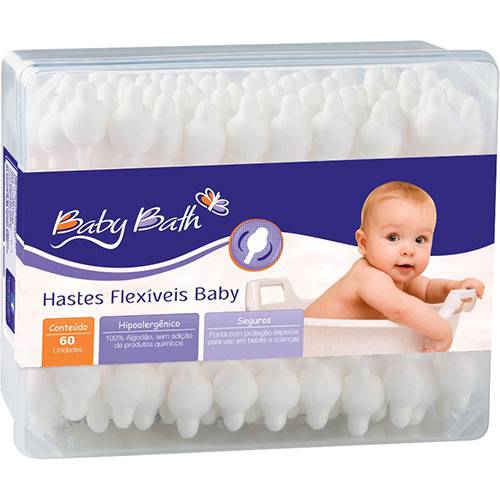 Hastes Flexiveis 100% Algodão Baby Bath