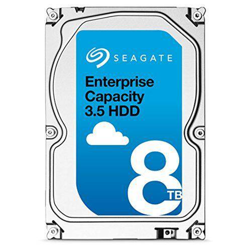 HD - 8.000GB (8TB) / 7.200RPM / SAS 12GB / 3,5pol - Seagate Enterprise Capacity - ST8000NM0095