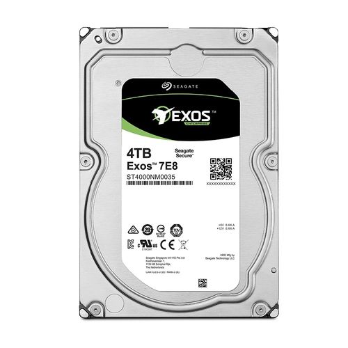 HD PC Seagate 4tb Server EXOS 7E8 Enterprise Sata3 7200Rpm 128mb | ST4000NM0035 2437