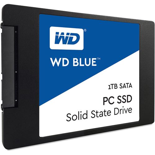 HD SSD 1TB Western Digital Blue Sata3 Leituras: 545MB/s e Gravações: 525MB/s | WDS100T1B0A 1984