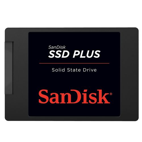 HD SSD 480GB Sandisk PLUS 2.5´ SATA 3.0 Leitura: 535MB's SDSSDA-480G-G25 1834