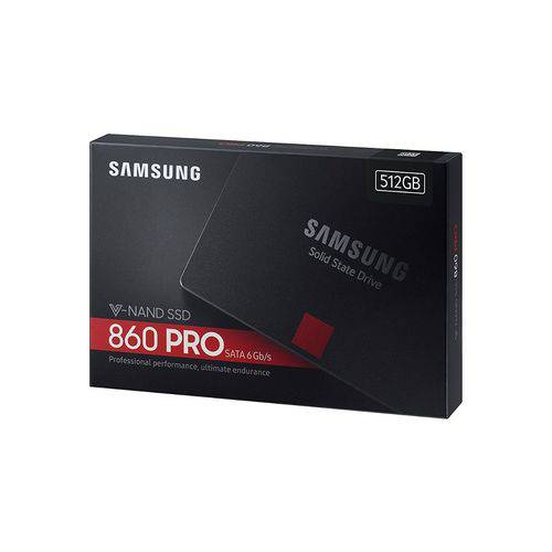 HD SSD 512gb Samsung 860 Pro