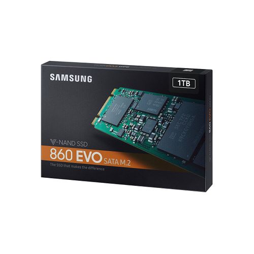 HD SSD Samsung 1Tb 860 EVO M.2 Sata3 V-NAND | Mz-n6e1t0bw 2293