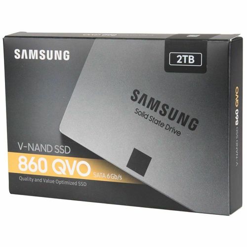 HD SSD 2TB Sata 3 860qvo Samsung 550/520mbs MZ-76Q2T0B/AM 2721