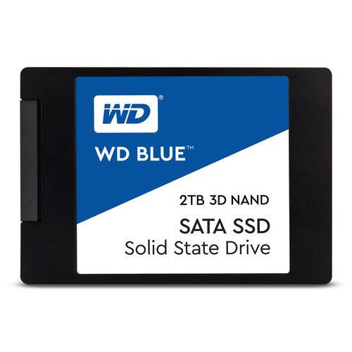 Hd Ssd Wd Western Digital Blue Sata Iii 2tb 2.5 - Azul (wds200t2b0a)