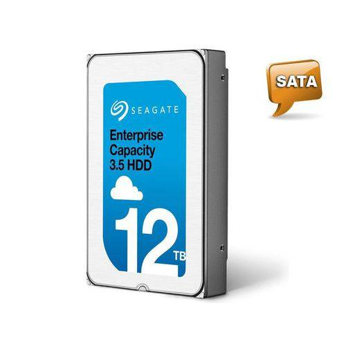 HD 2TB SATA Seagate 3.5 7.2K 256MB 6GB/S 24X7 Enterprise Servidor ST12000NM0007