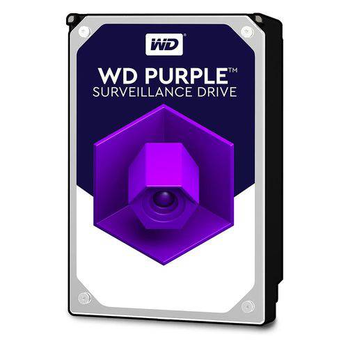 Hdd Interno Wd 2 Tb para Seguranca / Vigilancia / Dvr - Wd20purx Purple