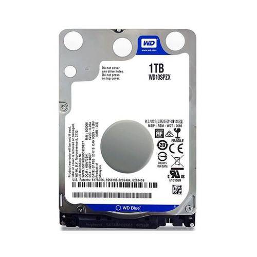 Hdd P/ Notebook Wd *blue* 1 Tb - Wd10spzx (imp)