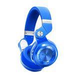 Headphone Bluedio T2+ Plus Turbine Bluetooth Dobrável - com Rádio FM, Microfone e Slot Cartão SD - Azul
