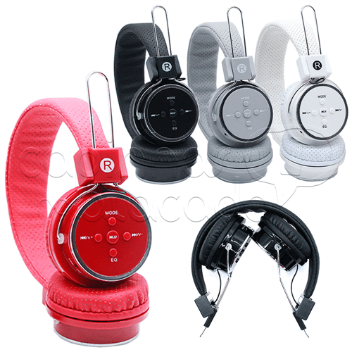 Headphone com Bluetooth KP-367 - Cores Sortidas