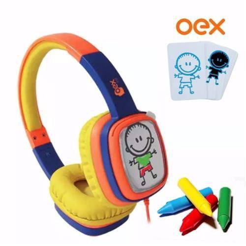 Headphone Infantil Toon HP302 Oex Potência Limitada para Crianças
