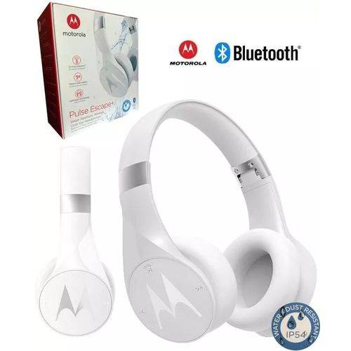 Headphone Motorola Pulse Escape+ Branco Bluetooth Sh013