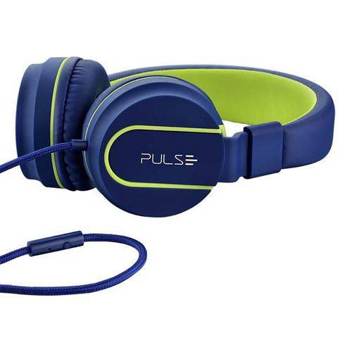 Headphone Pulse Ph162 On Ear Stereo Azul Verde