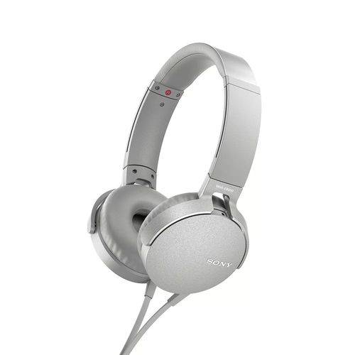 Headphone Sony Mdr-xb550ap com Extra Bass - Branco