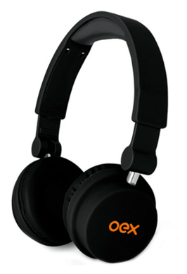 Headphone Style Preto Hp-103 Oex