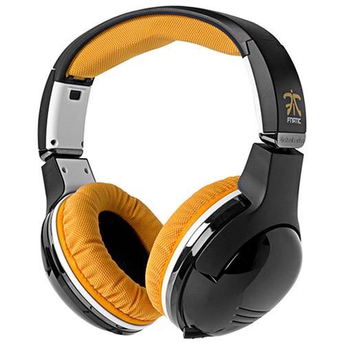 Headset 7H Fnatic - Preto/Amarelo - SteelSeries