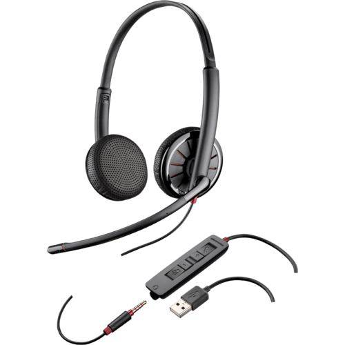 Headset Blackwire 325 M Plantronics USB