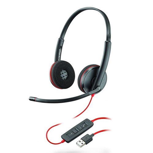 Headset Blackwire USB C3220 209745-101T Plantronics
