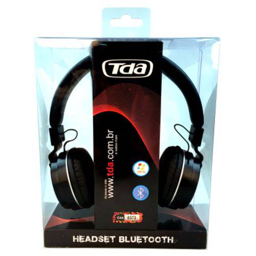 Headset Bluetooth TDA TD-7300 Preto
