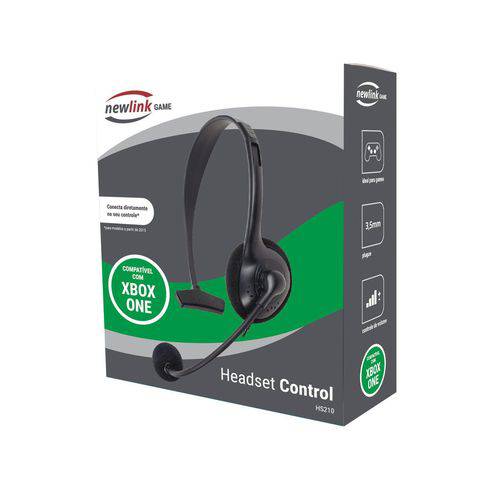 Headset Control para Xbox One - Hs210 Newlink