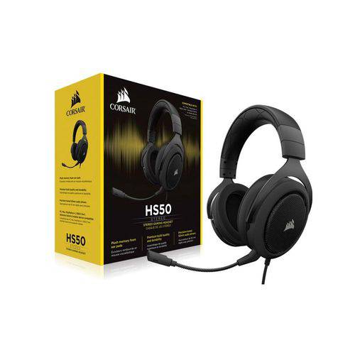 Headset Gamer Hs50 P2 Stereo - Ca-9011170-na Carbono