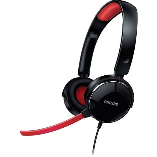 Headset Gamer Preto e Vermelho Shg7210/10 - Philips