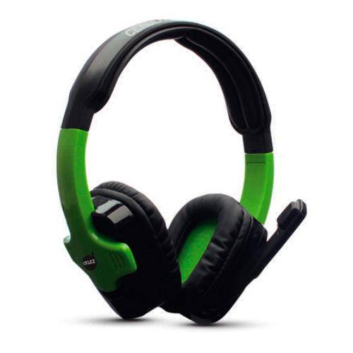 Headset Gamer Usb Cerberus Dazz Verde para Xbox 360