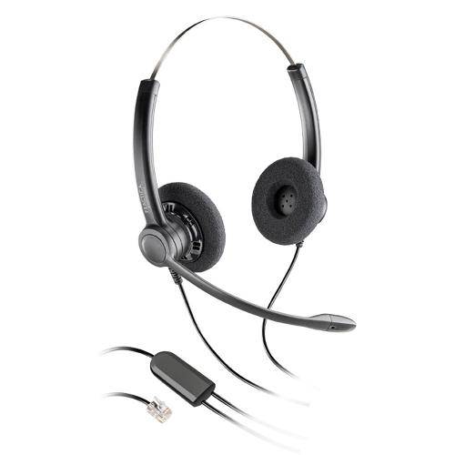 Headset Practica Duplo Auricular com Redução de Ruído Sp12 - Plantronics