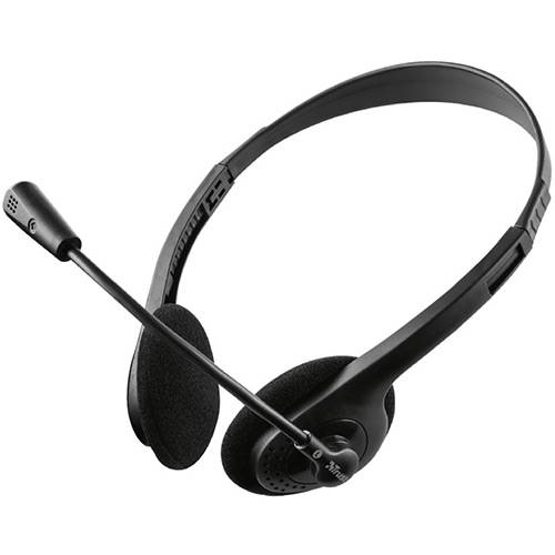 Headset Primo Black P2 - Trust