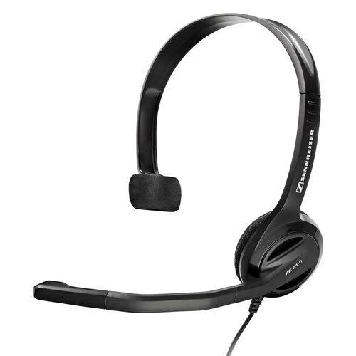 Headset Unilateral VOIP Microfone SENNHEISER PC21-IIPC