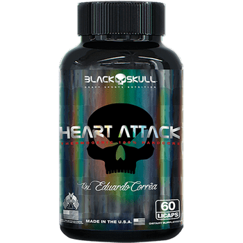 Heart Attack (60 Caps.) - Black Skull