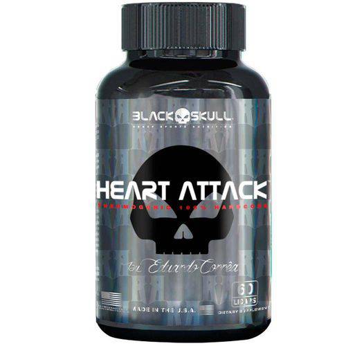 Heart Attack 60 Cápsulas Black Skull