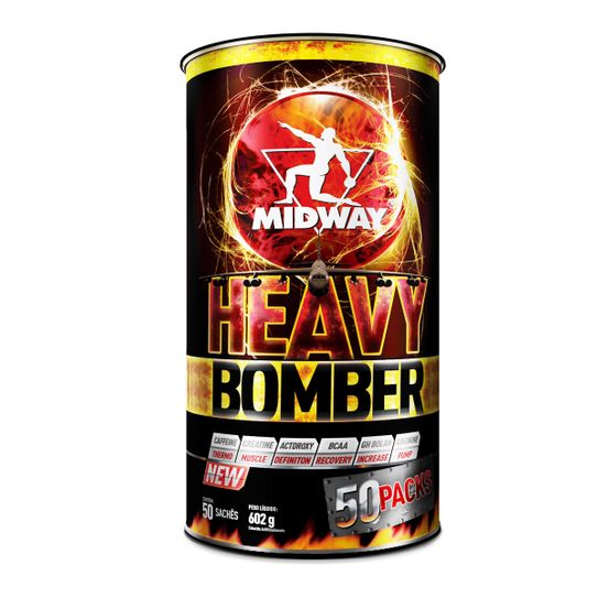 Heavy Bomber Midway Pack com 50 Sachês