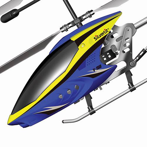 Helicóptero R/C Sky Eagle Azul / Amarelo - DTC