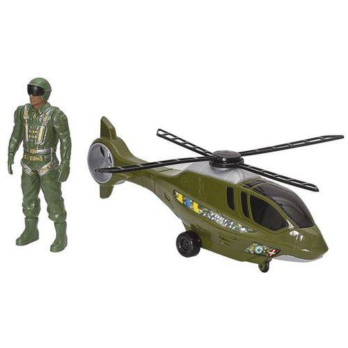Helicóptero Resgate C/ Boneco - Cod. 323 Bs Toys