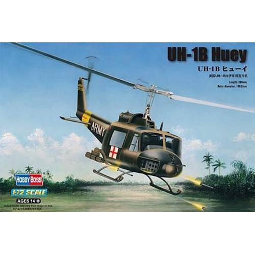 Helicoptero Uh-1b Huey Hog - Hobbyboss