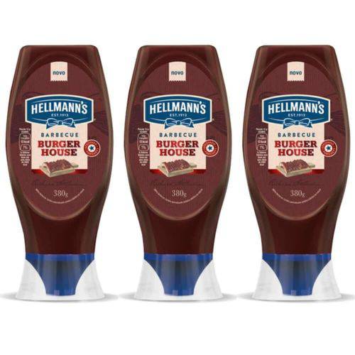 Hellmanns Molho Barbecue 380g (kit C/03)