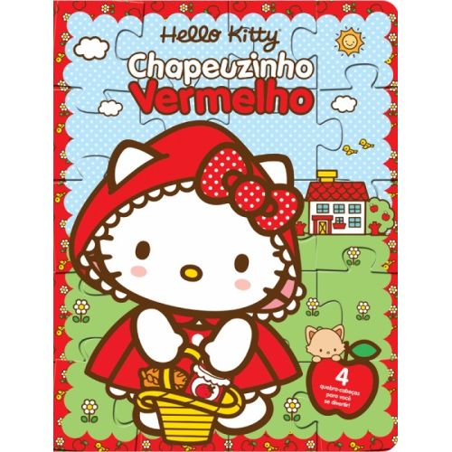 Hello Kitty: Chapeuzinho Vermelho - Livro Quebra-cabeça