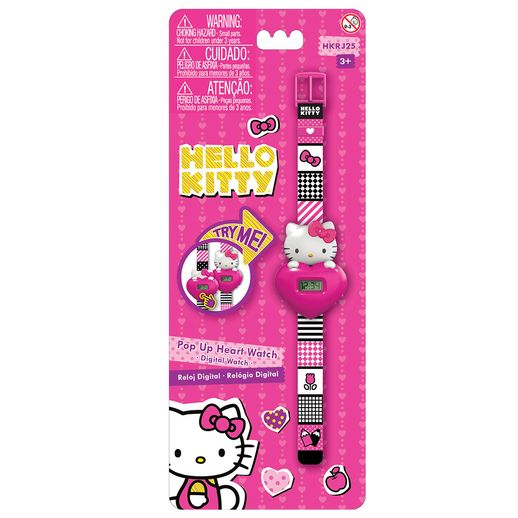 Hello Kitty Relógio Coração - Intek