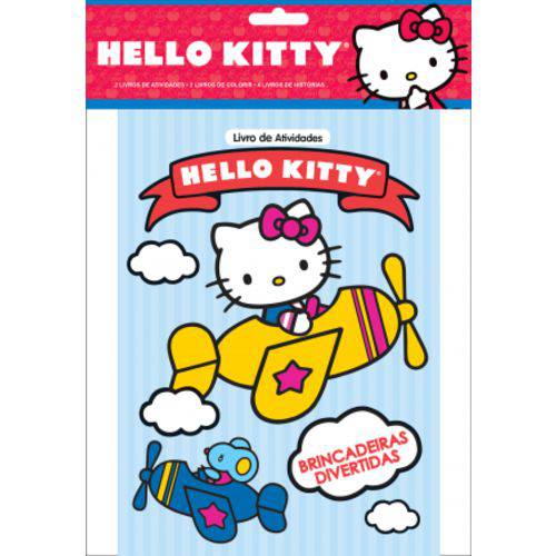 Hello Kitty - Solapa Média com 8 Livros